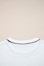Sophie Striped Colorblock Patchwork Oversized Sweatshirt - Black