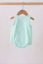 Mint Swordfish Applique Bubble