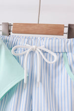 Mint Swordfish Applique Set