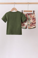 Duck Camo Embroidered Set