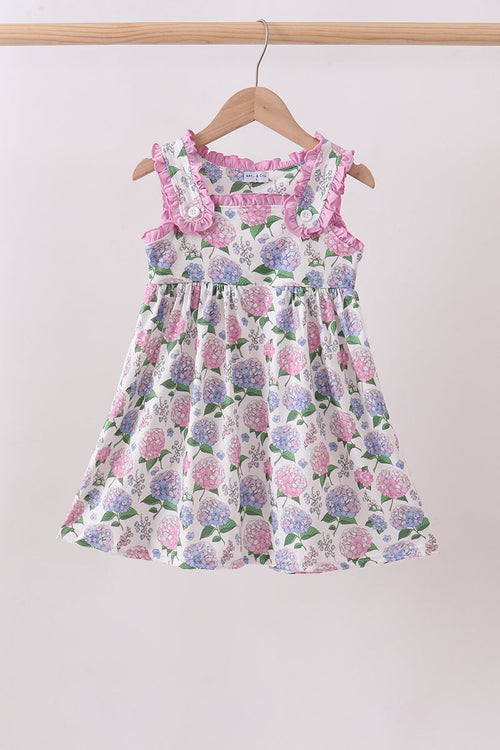 Purple Hydrangea Dress