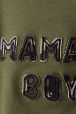Mama's Boy Applique Bubble