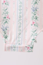 Bow Floral Applique Bubble
