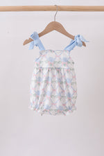 Blue Floral Bubble