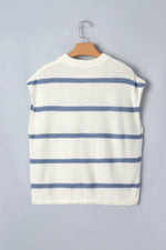 Rhodes Striped Batwing Sleeve Sweater Tee