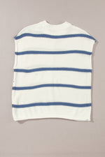 Rhodes Striped Batwing Sleeve Sweater Tee