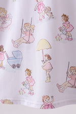 Pink all day adventure bamboo dress