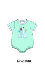 Green Castle Applique Bubble