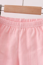 Pink Princess Embroidered Jacquard Set