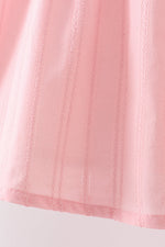Pink Princess Embroidered Jacquard Set