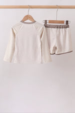 Khaki Character UPF Rashguard Set