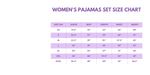 Marine creature bamboo pajama set