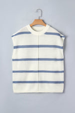 Rhodes Striped Batwing Sleeve Sweater Tee