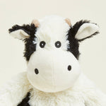 BLACK AND WHITE COW WARMIES 13"